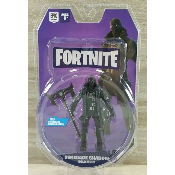 Fortnite 2021 Solo Mode - Renegade Shadow 4 in Action Figure Epic Games Jazwares - Picture 1 of 2